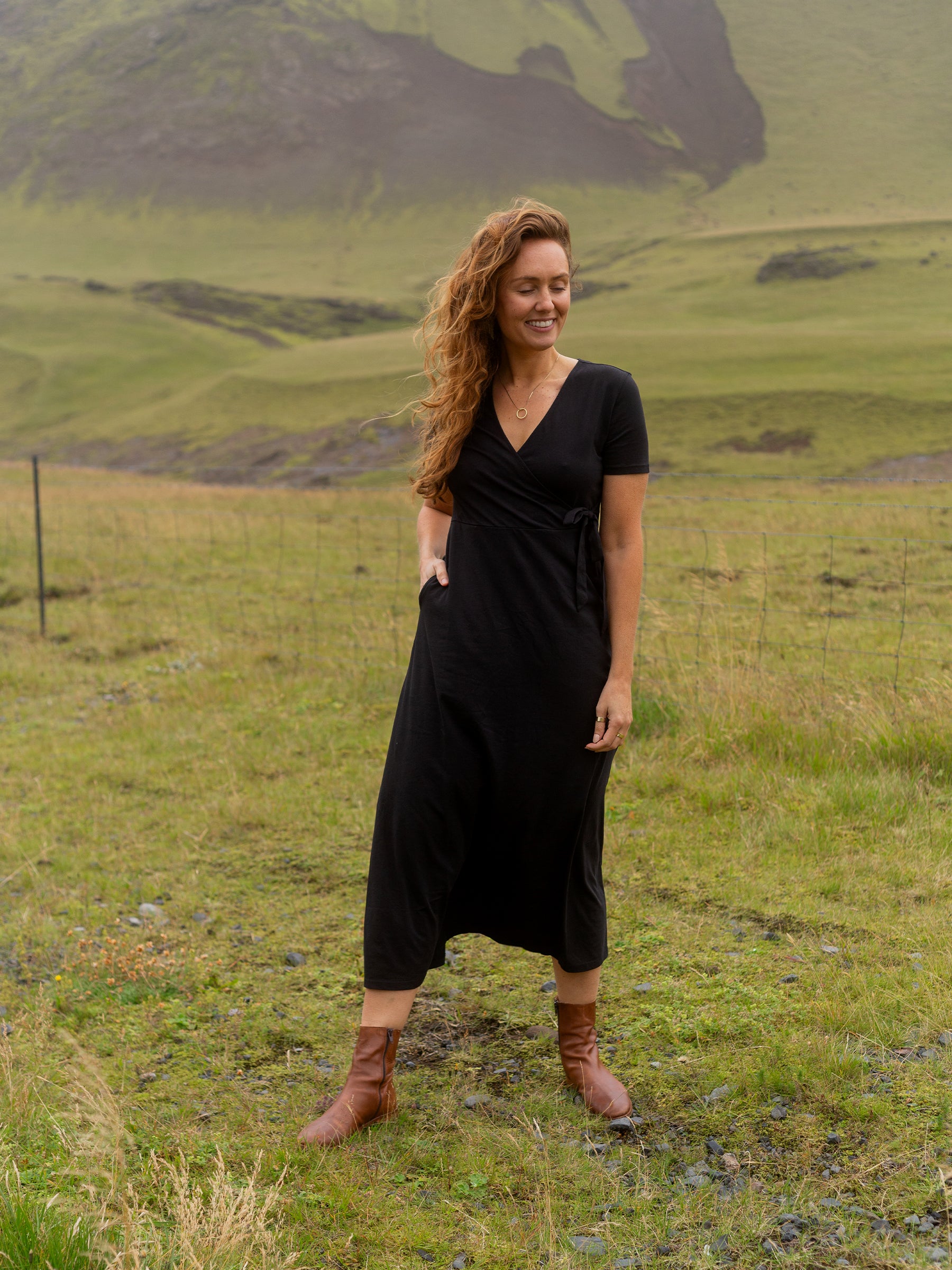 Isla Midi Dress | Eclipse