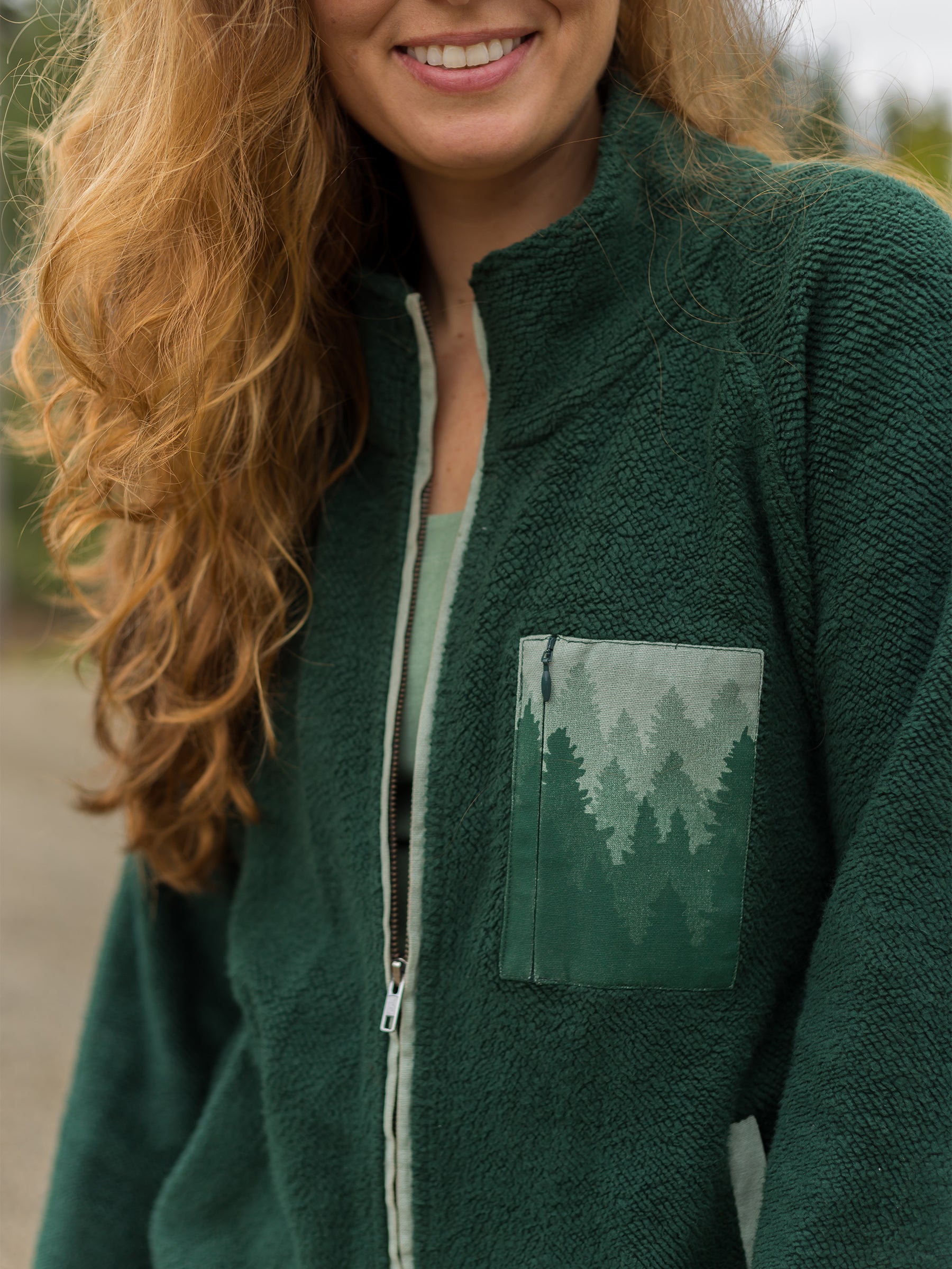 Evergreen Sherpa Jacket