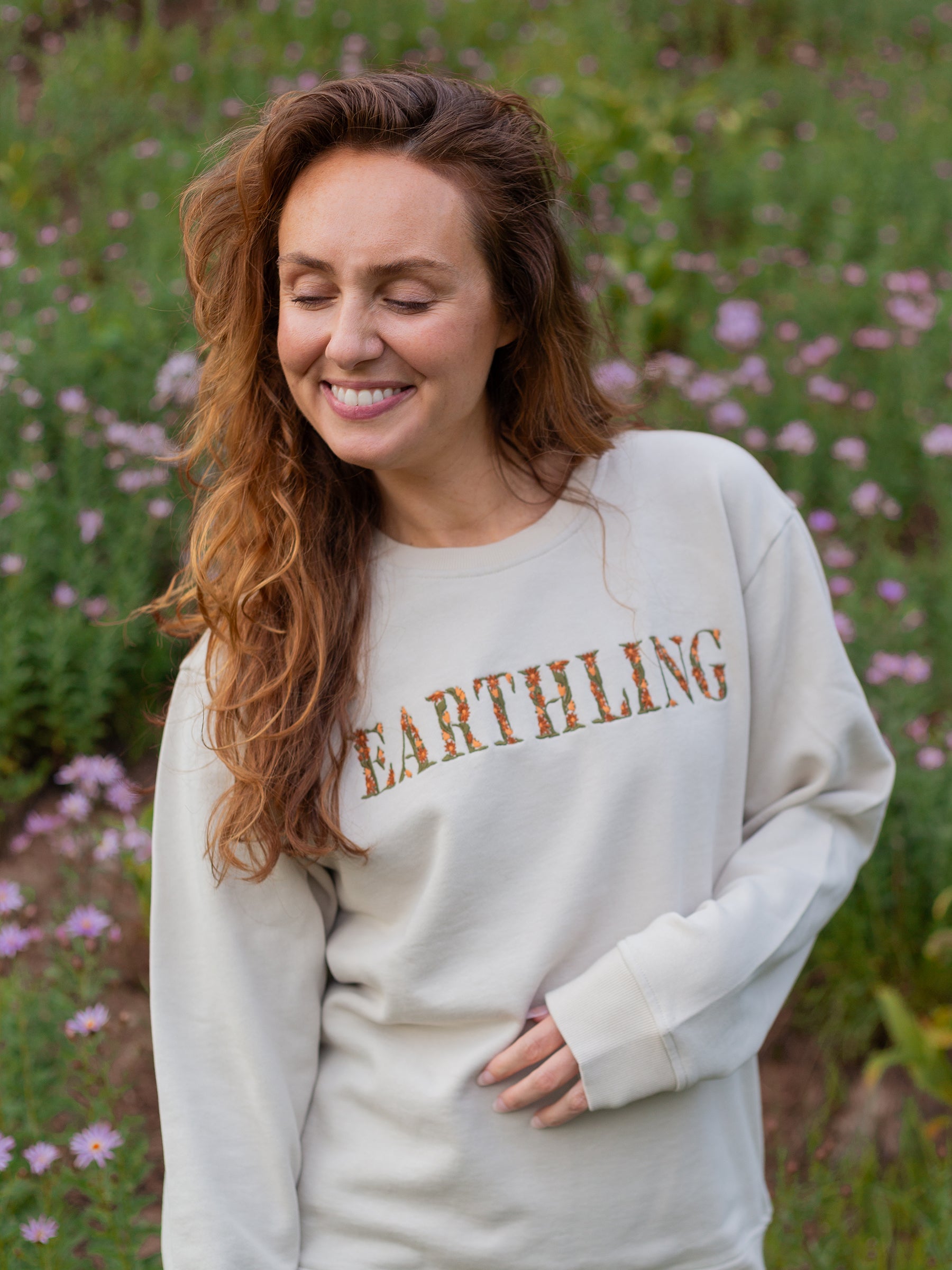 Earthling in Bloom Pullover