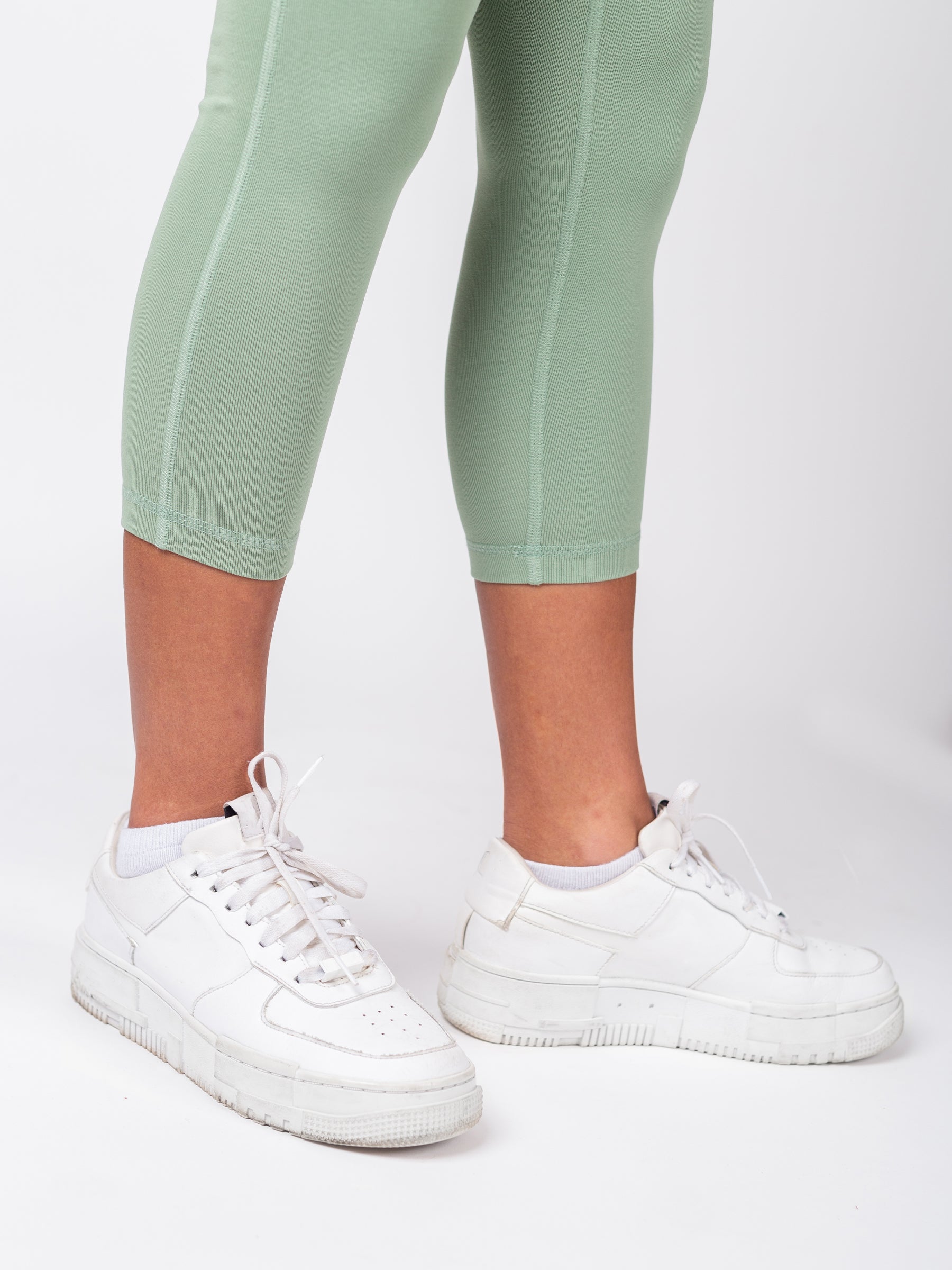 PlantTec™ Crop/Petite Leggings | Sage