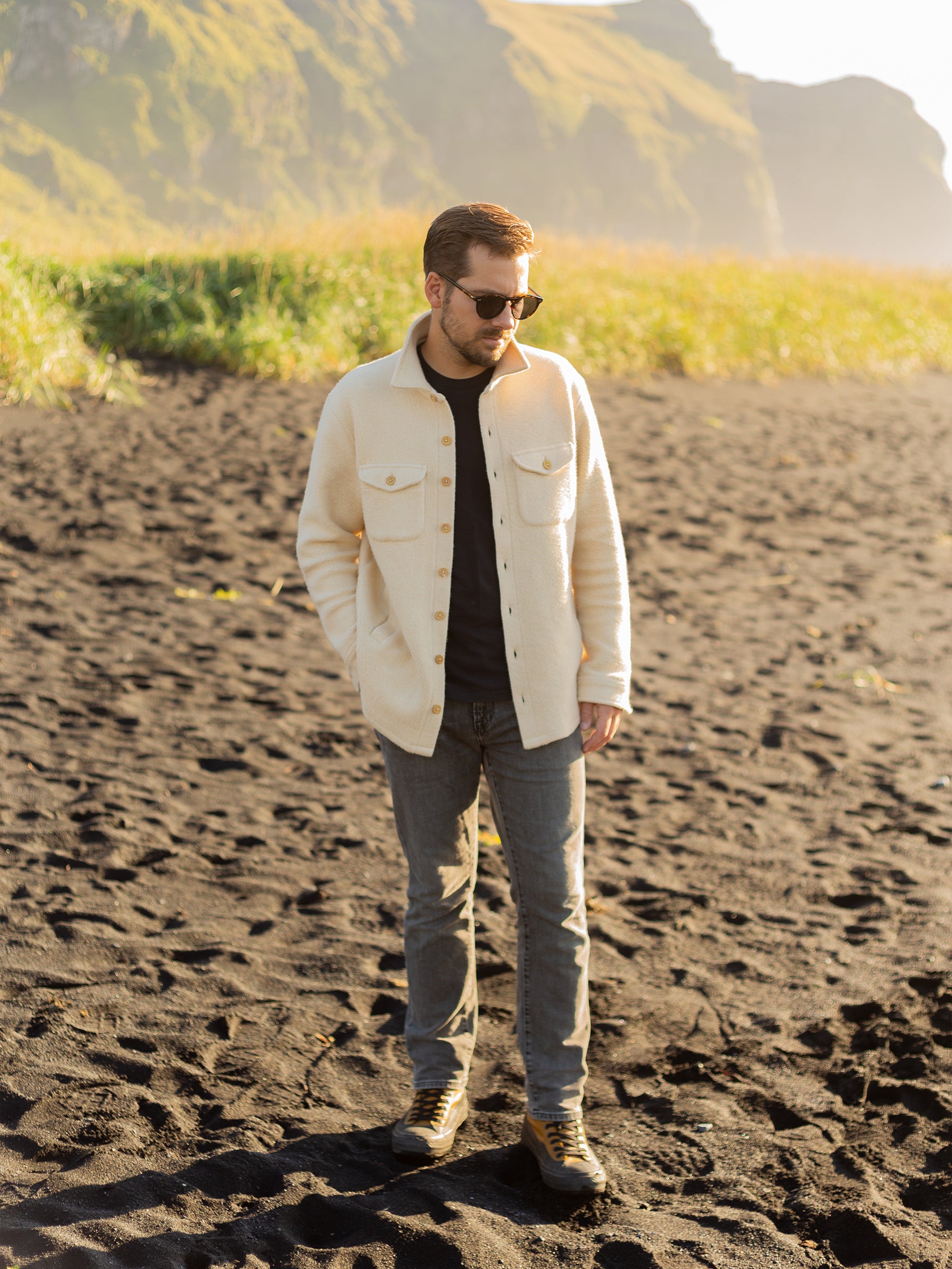 Tahini Sherpa Jacket