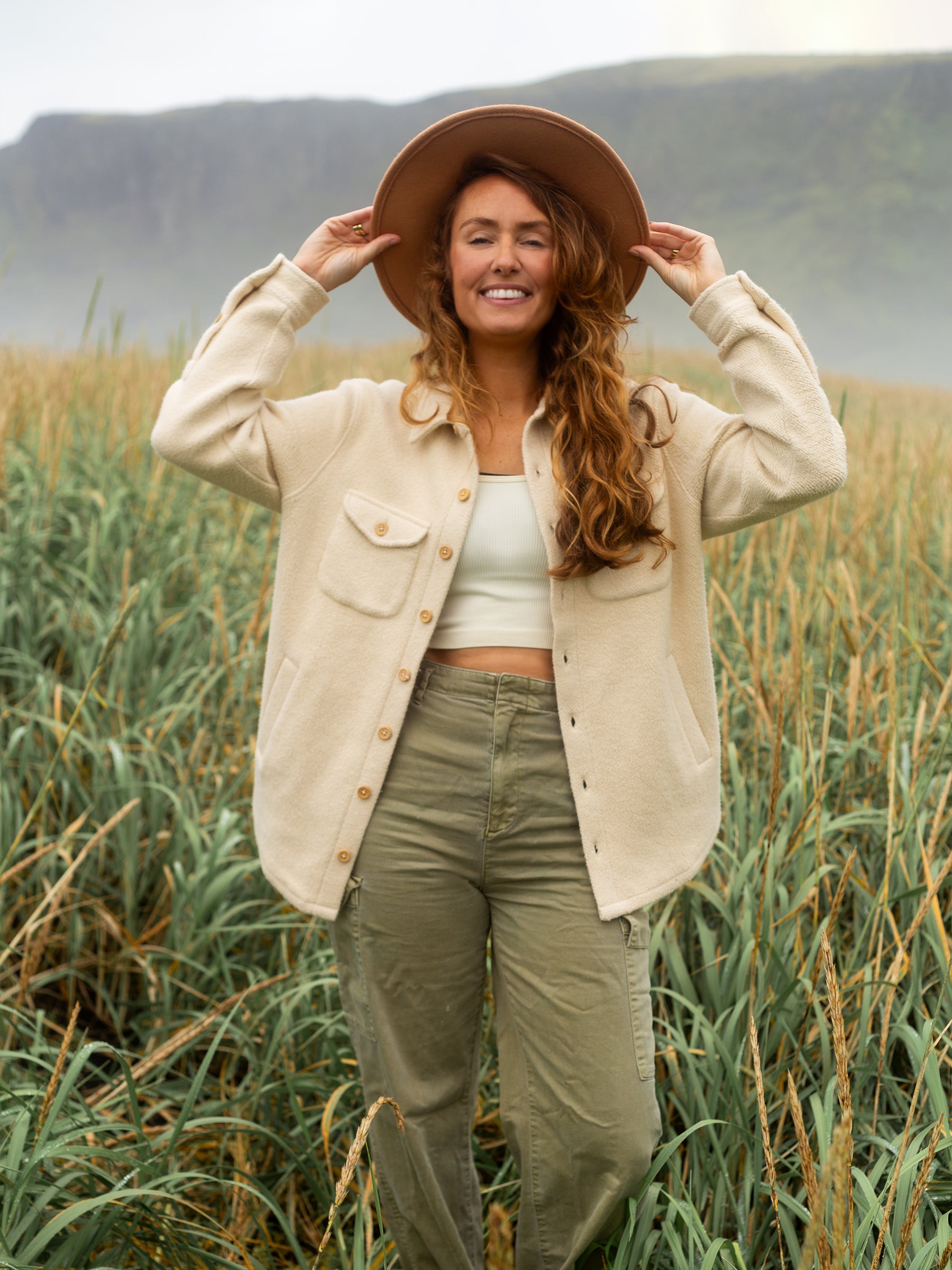 Tahini Sherpa Jacket