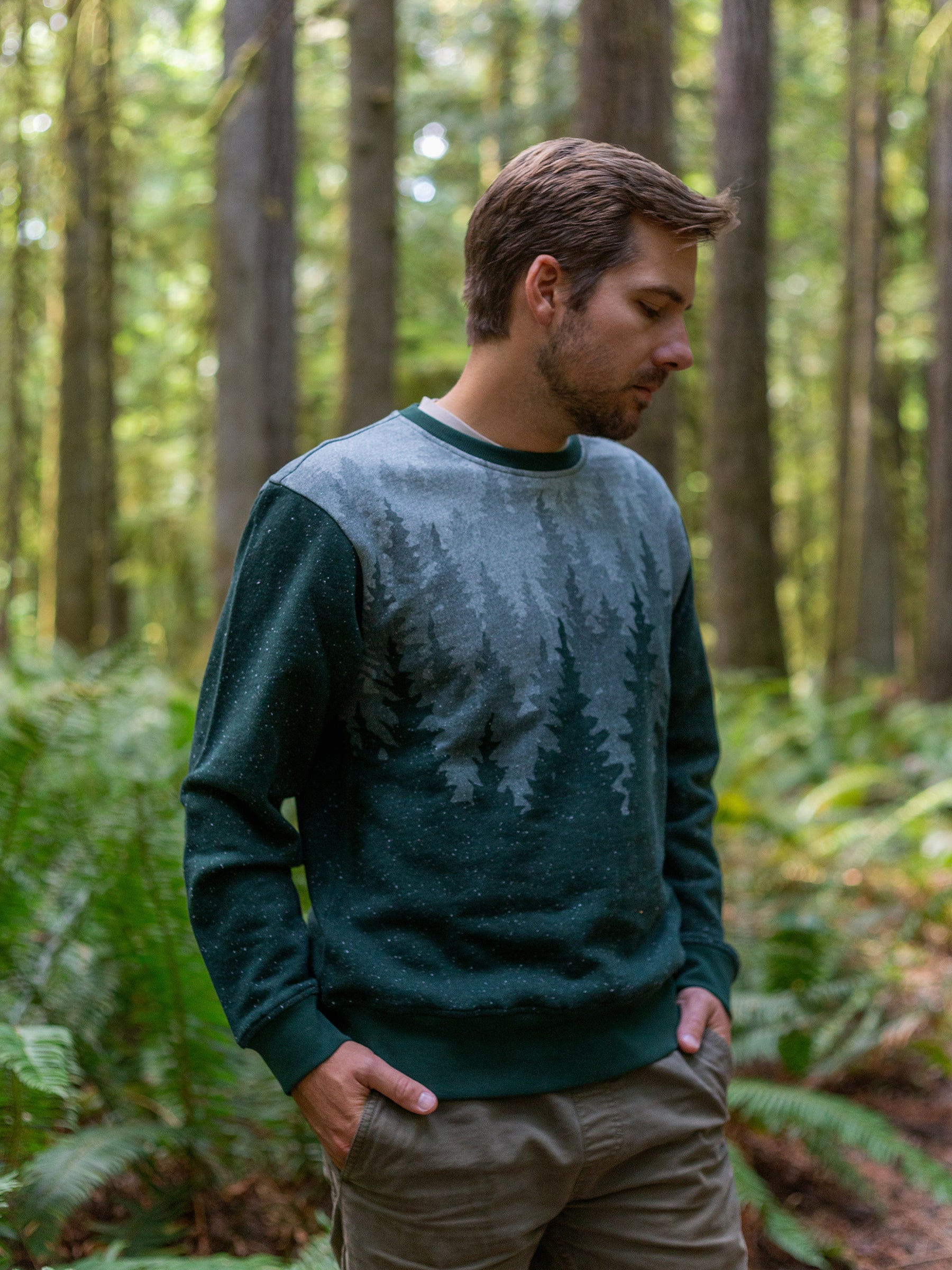 Misty Forest Pullover