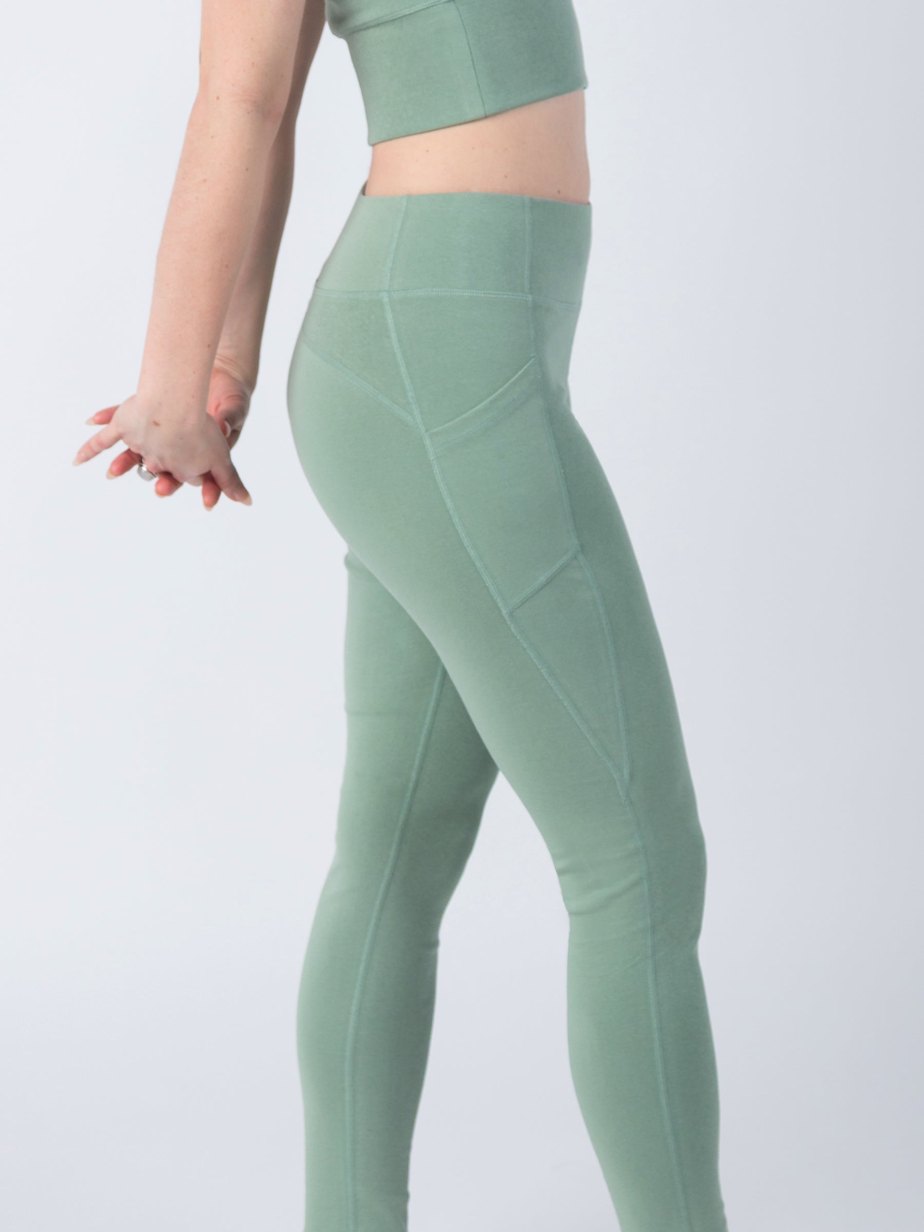 Sage hotsell colored leggings